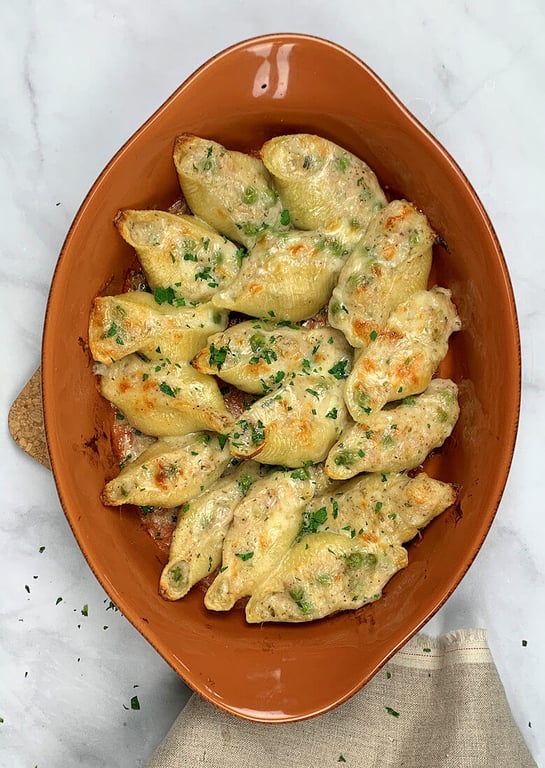 No Sauce Stuffed Pasta Shells | Foodtalk
