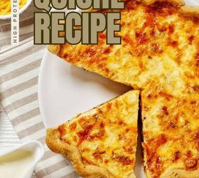 bacon quiche recipe easy bacon and cheddar quiche, Bacon Quiche Pin with text overlay