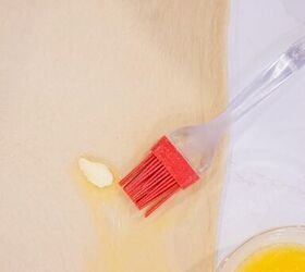 tangzhong cinnamon rolls the softest fluffiest rolls you ll ever mak, Spread the melted butter evenly over the dough leaving a 1 2 inch border along one long edge