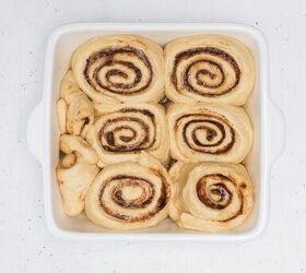 tangzhong cinnamon rolls the softest fluffiest rolls you ll ever mak, Cover the pan loosely with plastic wrap or a clean kitchen towel and let the rolls rise until puffy about 30 45 minutes