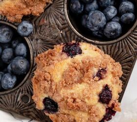 gluten free blueberry crumble muffins, gluten free blueberry crumble muffins