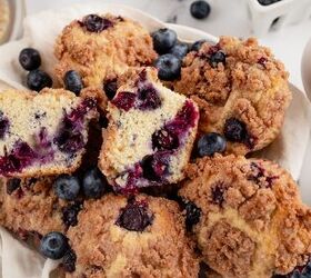 gluten free blueberry crumble muffins, gluten free blueberry crumble muffins