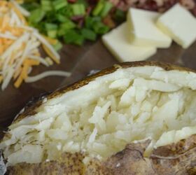 air fryer baked potato recipe, air fryer baked potato