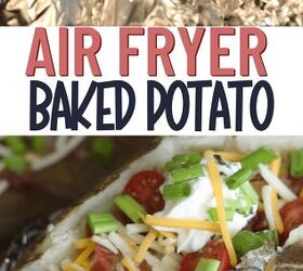 air fryer baked potato recipe, air fryer baked potato