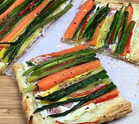 Puff Pastry Vegetable Tart