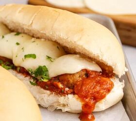 Meatball Parmigiana Sub