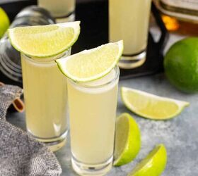 snake bite shot, Snake Bite Shots with Lime Wedge on Top