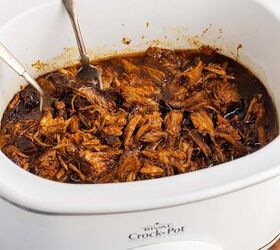 bbq pulled pork in crock pot with root beer, BBQ Pulled Pork in Crock Pot with Root Beer Shredded