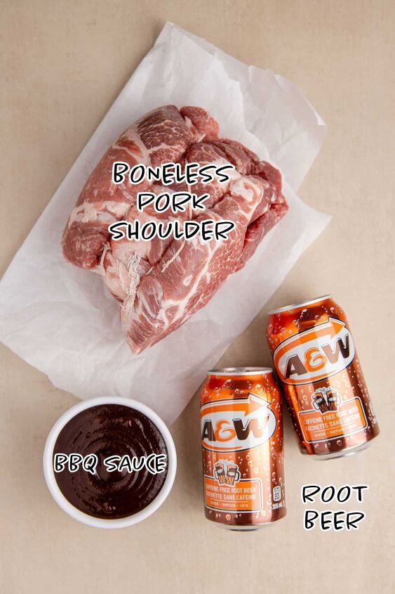 bbq pulled pork in crock pot with root beer, BBQ Pulled Pork in Crock Pot with Root Beer Ingredients