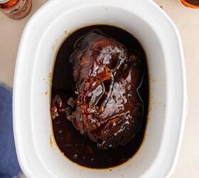 bbq pulled pork in crock pot with root beer, BBQ Pulled Pork in Crock Pot with Root Beer After Cooked