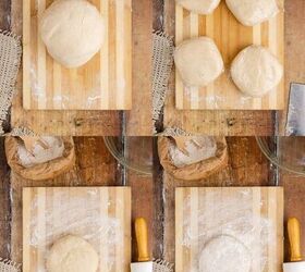 crisco pie crust, Crisco Pie Crust Dough Being Portioned and Floured