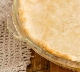 crisco pie crust, Crisco Pie Crust Baked in Pie Plate