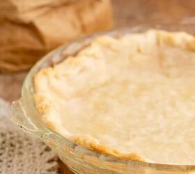 crisco pie crust, Crisco Pie Crust Baked in Pie Plate