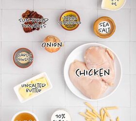 marry me chicken pasta recipe, Marry me Chicken Pasta Ingredients