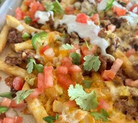 loaded french fries taco style, Loaded French Fries