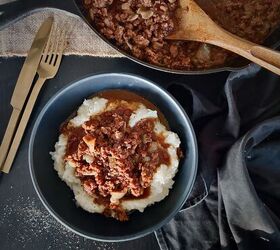 ground beef mashed potatoes salisbury style, Ground Beef Mashed Potatoes
