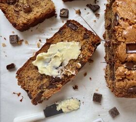 chocolate chunk banana bread, Chocolate Chunk Banana Bread