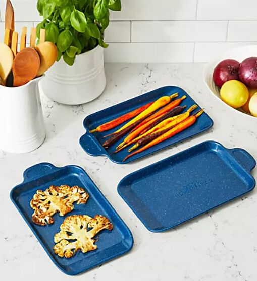 5 must have cookware pieces for easy one pot meals, Good Housekeeping S 3 Relia Pan Nonstick Slide Out Pans image via QVC