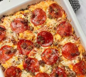 weekly dinner plan, Saturday Bubble Up Pizza Recipe