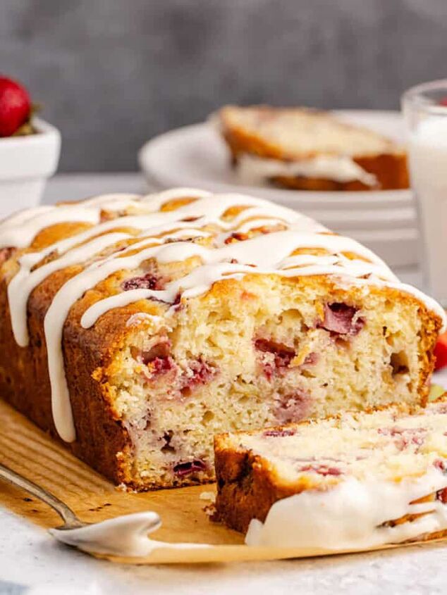 sweet and sour meatballs crockpot, Strawberry Rhubarb Bread with Glaze and Cut