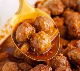 Sweet and Sour Meatballs Crockpot