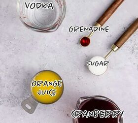 love potion cocktail, Love Potion Cocktail Ingredients