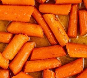 slow cooker buffalo chicken wing dip, Honey and Brown Sugar Glazed Carrots Baked in a Casserole Dish
