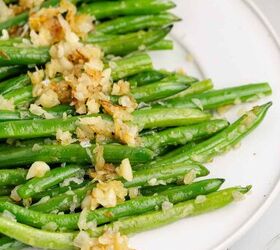 sauteed green beans with shallots, Saut ed Green Beans with Shallots and Garlic on a Platter