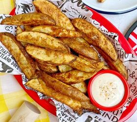 old bay potato wedges with lemon bay oli