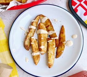 old bay potato wedges with lemon bay oli