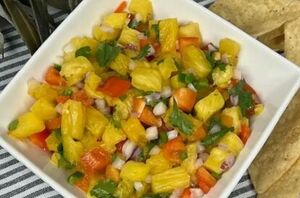 This tropical salsa is a refreshing addition to spring meals and gatherings!
