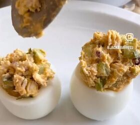 buffalo chicken deviled eggs