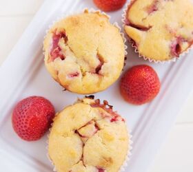 Strawberry Muffins | Homemade Strawberry Muffin Recipe