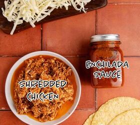 cheesy chicken enchiladas, Cheesy Chicken Enchiladas Ingredients