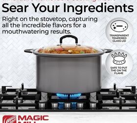 best amazon spring sale deals crockpot edition, Magic Mill Slow Cooker 10 Quart