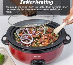 best amazon spring sale deals crockpot edition, USC 35 OP001RD 3 5 Quart Slow Cooker