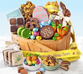 the best easter food baskets for every bunny on your list, Chocolate Bliss Gourmet Easter Basket