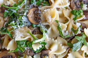 This creamy mushroom pasta is simple, quick, and utterly luxurious