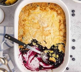 Lemon Blueberry Dump Cake