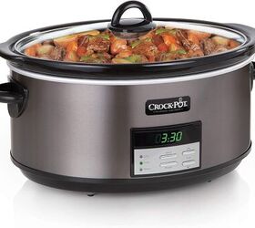the 5 best crockpots for large families, Crock Pot 8 Quart Programmable Slow Cooker with Digital Timer