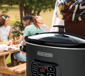 the 5 best crockpots for large families, BLACK DECKER 7 Quart Digital Slow Cooker with Chalkboard Surface
