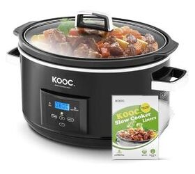 the 5 best crockpots for large families, 8 5 Quart Programmable Slow Cooker Larger than 8 Quart More Practical than 10 Quart