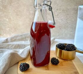 Homemade Blackberry Simple Syrup