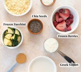 peanut butter and jelly protein smoothie