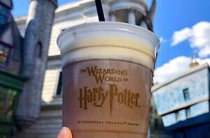 This copycat version of Universal Orlando's frozen butterbeer recipe is as easy as magic!
