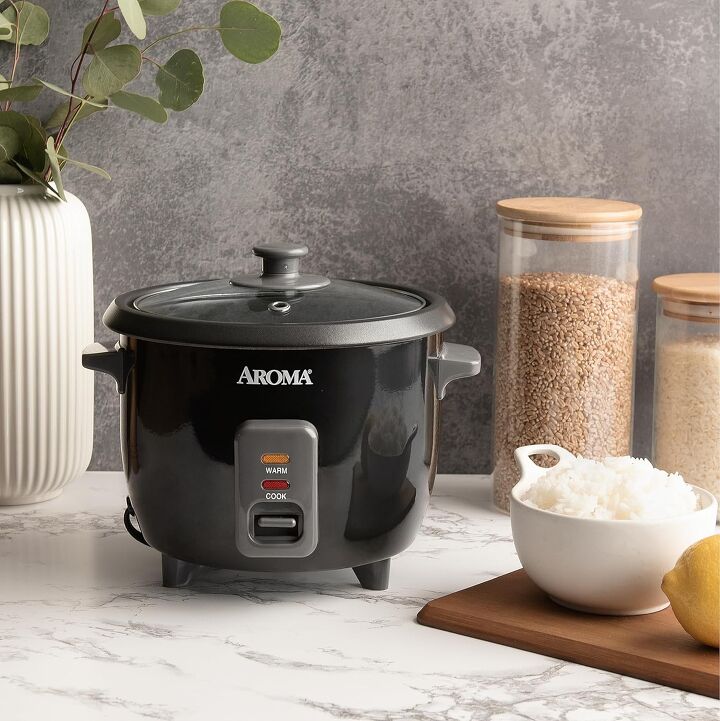 7 must have kitchen appliances for beginners and what to skip, Aroma Housewares 1 5Qt Rice Grain Cooker