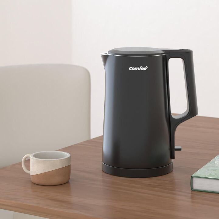 7 must have kitchen appliances for beginners and what to skip, COMFEE 1 7L Double Wall Electric Tea Kettle