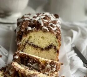 This cinnamon swirl quick bread is easy to make and so delicious