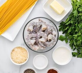 creamy fettuccine alfredo with shrimp