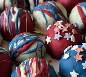 4th of july patriotic oreo balls recipe red white and blue oreo bli